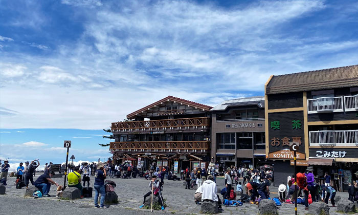 keindahan alam gunung fuji yang memukau